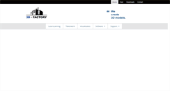 Desktop Screenshot of 3d-factory.be